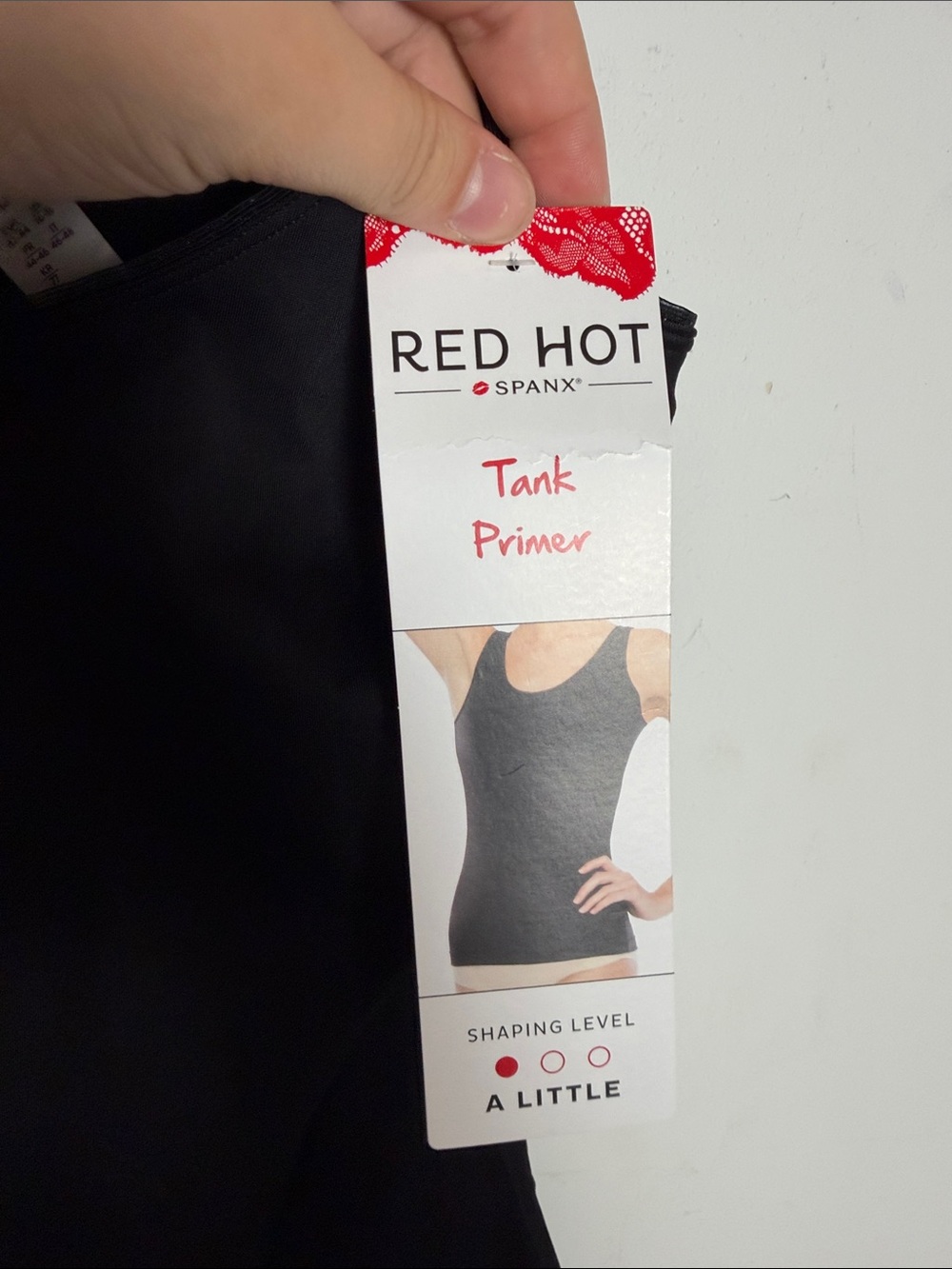 Black Tank Primer Camisole - Picture 3 of 4